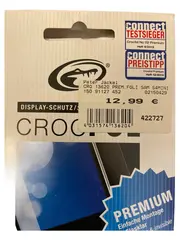 Vorschaubild 2 von CROCFOL Premium Displayschutzfolie Samsung Galaxy S4 Mini Schutzfolie Glasklar