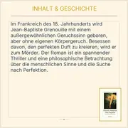 Vorschaubild 3 von Das Parfum Patrick Süskind Die Geschichte eines Mörders Kriminalroman Diogenes