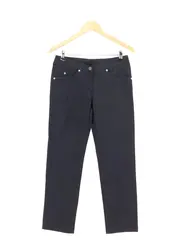 Vorschaubild 1 von Damen Stoffhose Gr. 36 Schwarz Business Elegant Hose