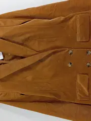 Vorschaubild 3 von New York Damen Cord Blazer Gr. 36/S Braun Doppelreiher