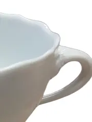 Vorschaubild 3 von Tasse Porzellan Klassisch Weiß Uni 9cm