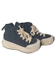 Vorschaubild 2 von Sneaker low Kinder Gr. 31 Blau Schnürung Reißverschluss Freizeit Sport