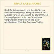 Vorschaubild 3 von Elfenkrieger Dennis L. McKiernan Fantasy Abenteuerroman Heyne TB