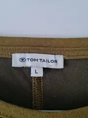 Vorschaubild 2 von Damen Langarmshirt Braun Gr. 40/L Casual Freizeit