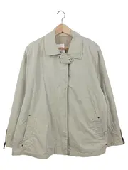 Vorschaubild 1 von Damen Leichte Jacke Gr. 42/XL Beige Klassisch Übergangsjacke