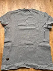 Vorschaubild 2 von Herren T-Shirt Basic Rundhals Oliv Gr. L Baumwolle