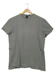 Vorschaubild 1 von Herren T-Shirt Basic Rundhals Oliv Gr. L Baumwolle