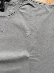 Vorschaubild 3 von Herren T-Shirt Basic Rundhals Oliv Gr. L Baumwolle