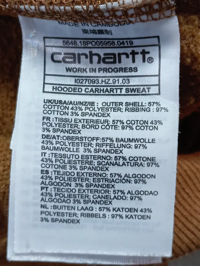 CARHARTT Kapuzenpullover Bild 4