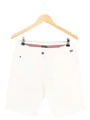 Vorschaubild 1 von Herren Cargo Shorts Gr. M Weiß Baumwolle Casual