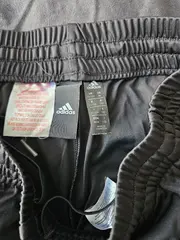 Vorschaubild 2 von Sport Shorts Kinder Gr. 152 Schwarz Weiß Streifen Sporthose