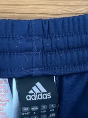 Vorschaubild 4 von Kinder Trainingshose Jogginghose Gr. 164 Blau Uni Gestreift Sport