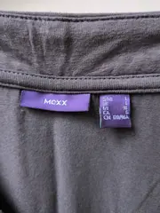 Vorschaubild 3 von MEXX Damen Freizeitkleid Gr. L Grau Pailletten V-Ausschnitt Ärmellos