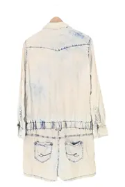 Vorschaubild 2 von Damen Jumpsuit Gr. 38/M Beige Lyocell Casual Vintage Overall