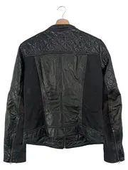 Vorschaubild 2 von Damen Lederjacke Schwarz Gr. 38/M Vintage Streetwear