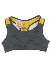 Vorschaubild 1 von Climacool Sport BH Kinder Gr. 140 Grau Uni Logo Print Polyester