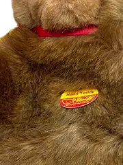Vorschaubild 2 von Handpuppe Hand Teddy Teddybär Braun 30 cm Knopf im Ohr