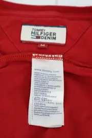 Vorschaubild 3 von Herren T-Shirt Rot Gr. 48/M Casual Logo-Print