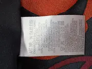 Vorschaubild 4 von Damen Freizeitkleid Gr. 38/M Schwarz Blumenmuster Elegant Midikleid