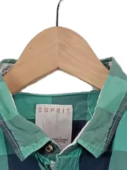 Vorschaubild 4 von Herren Karohemd Kurzarm Kariert Grün 54;XXL