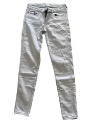 Vorschaubild 2 von Slim Fit Jeans Damen Grau Gr. W28/36/S Baumwolle