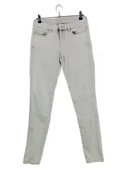 Vorschaubild 1 von Slim Fit Jeans Damen Grau Gr. W28/36/S Baumwolle