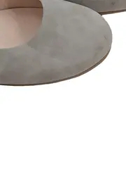 Vorschaubild 5 von Damen Ballerinas Grau Gr. 38 Casual Slipper Schuhe