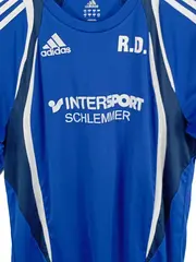 Vorschaubild 2 von Fußball Trikot Herren Gr. 48/M Blau Kurzarm Sportlich Intersport Schlemmer