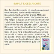 Vorschaubild 4 von Twister Kartenspiel für Kinder & Familie Geschicklichkeitsspiel