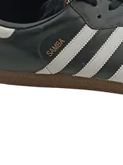 Vorschaubild 2 von Samba Herren Sneaker Schwarz Leder Gr. 47 Retro Klassiker