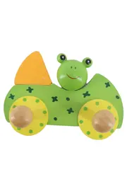 Vorschaubild 1 von Spielzeugauto Frosch Holz Grün Baby Kleinkind Motorik Auto