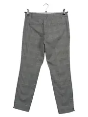 Vorschaubild 2 von Damen Stoffhose Gr. 36 S Grau Kariert Business Hose Elegant