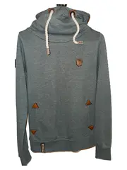 Vorschaubild 1 von Damen Kapuzenpullover Hoodie Grün Gr. 36/S Casual