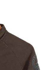 Vorschaubild 2 von Fleecejacke Herren Gr. 52/XL Braun Outdoor Reißverschluss
