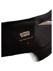 Vorschaubild 2 von T-Shirt Damen Gr. S Schwarz Logo-Print Batwing Kurzarm