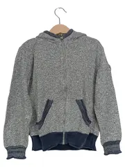 Vorschaubild 1 von Kapuzenjacke Kinder Gr. 122 Grau Casual