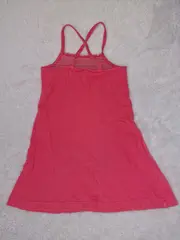 Vorschaubild 5 von Mädchen Sommerkleid Einhorn Rot Gr. 104 Baumwolle Casual