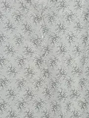 Vorschaubild 3 von Damen Bluse Gr. 40 L Weiß gemustert Casual Viskose Langarm