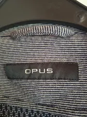 Vorschaubild 5 von Damen Blazer Gr. 40 Grau Gestreift Stretch Business Modern