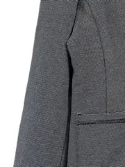 Vorschaubild 2 von Damen Blazer Gr. 40 Grau Gestreift Stretch Business Modern