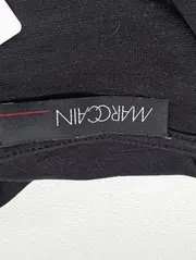 Vorschaubild 3 von Cocktailkleid Damen 38/M Schwarz Elegant Klassisch Wickelkleid