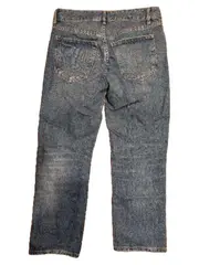 Vorschaubild 3 von Damen Jeans Regular Fit Blau Gr. 34 W26 Baumwolle Casual