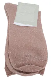 Vorschaubild 2 von Damen Strümpfe Socken Gr. 36 Rosa Glitzer Casual