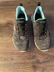 Vorschaubild 2 von Damen Sportschuhe Gr. 36 Mehrfarbig Grau Pink Türkis Freizeitschuhe