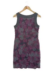 Vorschaubild 2 von Freizeitkleid Gr. S Mehrfarbig Blumenmuster Vintage