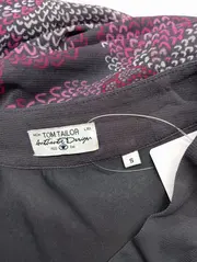 Vorschaubild 3 von Freizeitkleid Gr. S Mehrfarbig Blumenmuster Vintage