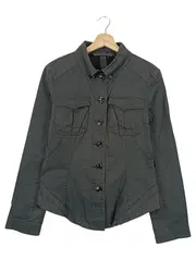 Vorschaubild 1 von Damen Cordjacke Gr. 36/S Grau Casual Jacke