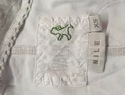 Vorschaubild 3 von Damen Strickjacke Grau Gr. 34/XS Vintage Bohemian Cardigan