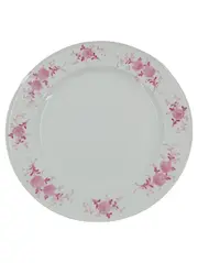 Vorschaubild 1 von Essteller Porzellan Rosa Blumen Klassisch 24 cm