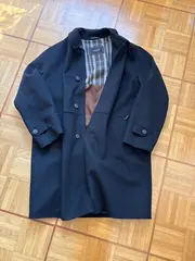 Vorschaubild 5 von Herren Übergangsmantel Gr. 54 Grau Business Wolle